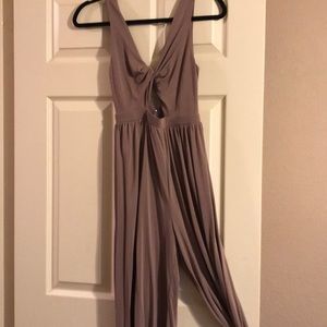 Dusty Rose Jumpsuit (midi length)